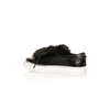 Faux Croc Black Sneaker