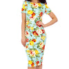 Flirty Floral Pencil Dress