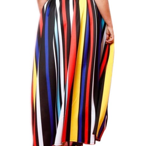 Curvy Crayons Maxi Skirt