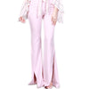 La Flair Split Front Pink Trouser
