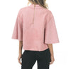Pretty In Pink Suede Oversized Top